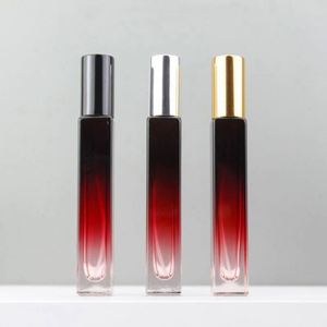 Custom Luxury 10ml Square Travel Perfume Glass Bottles Empty Refillable Fine Mist Pump Sprayer Excellent Sealing Screen Printed - Product Image 1