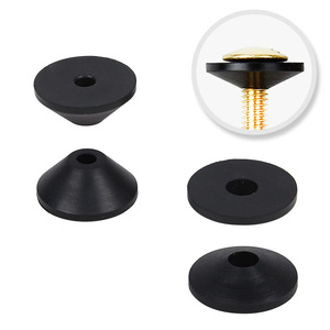 Juntas SBR en forma de cono M6/M8 de alta resistencia, pernos de tanque de inodoro, accesorio de sello hermético a prueba de fugas, juntas de sellado de goma, corte - Product Image 1