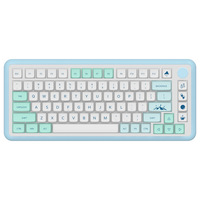 139 Keys Customised Iceberg PBT Iceberg Theme Keycaps English Japanese Russian Korean Spanish French German Portuguese Keycaps