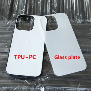 Coques de téléphone vierges 2D 3D en TPU PC pour sublimation, verre trempé pour iPhone Samsung - Product Image 5