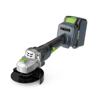 Meuleuse d'angle électrique industrielle robuste de 9 pouces, 2400 W, vitesse variable avec poignée anti-vibration pour le meulage du béton et de la pierre