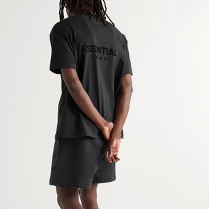 เสื้อยืดลำลองผู้ชายพิมพ์ลายตัวอักษรหรูหรา ปี 2025 สั่งทำขายส่ง ผ้าเจอร์ซีย์คอตตอน 100% ลายการ์ตูน - Product Image 3