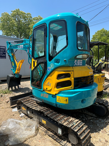 Miniexcavadora de orugas hidráulica usada Kubota U35 de 3,5 toneladas, accesorio adaptable para infraestructura residencial U17 U27 U40 U48 U55 - Product Image 4