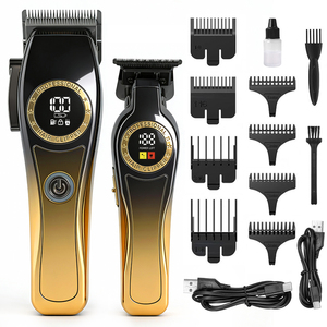 ชุดเครื่องตัดผมไฟฟ้า 3 in 1 ราคาประหยัด <span class=keywords><strong>พ</strong></span>ร้อมจอ LED สำหรับร้านเสริมสวย - Product Image 5