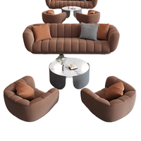 Canapé pour hall d'hôtel, club VIP et zone de réception, mobilier de bureau de vente, mobilier de négociation, chaises d'attente élégantes
