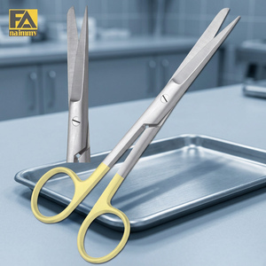 Tijeras Quirúrgicas de Última Tendencia, Afiladas, Rectas, con Inserto T/C, Instrumento de Cirugía General, Certificación CE ISO13485 - Product Image 3