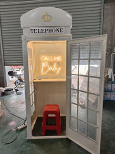 오디오 방명록 전화 런던 웨딩 전화 부스 웨딩 이벤트 장식 - Product Image 4