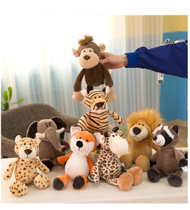 Set de Peluches de Animales de Safari, Ocho Criaturas Silvestres, Muñecos de Peluche, Regalo para Niños, Fabricante Mayorista OEM ODM Personalizado - Product Image 6