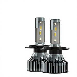ชิป XTX 1860CSP 20000lm 70W LED H4 สีเหลืองอำพัน ชุดไฟหน้ารถยนต์ 6000K ผลิตใหม่ 12V 24V ใช้ได้กับรถยนต์ทั่วไป รับประกัน 12 เดือน - Product Image 3