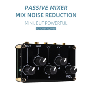 Mezclador Pasivo Mini de Cuatro Canales BHA TM400, Controlador de Bajo Ruido para Estudio, Uso Profesional, 12 Años de Experiencia en Fábrica, Venta al Por Mayor OEM, CE FCC - Product Image 2