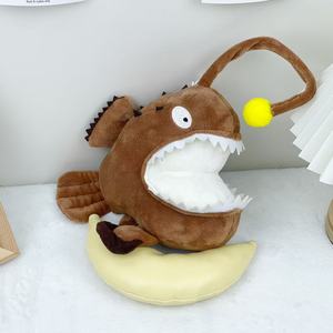 <span class=keywords><strong>2025</strong></span> xu hướng mới Unisex monkfish Thú nhồi bông đồ chơi Polyester mềm với PP bông điền đồ chơi sang trọng - Product Image 4