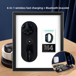 ODM/OEM kombinasyonu 6-in-1 kablosuz hızlı şarj seti özelleştirilmiş iş ofis hediyeleri promosyon elektronik ürünler öğeler - Product Image 4