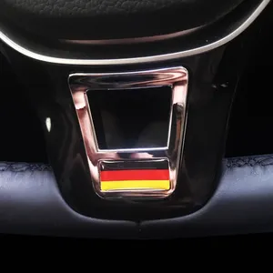 Fundas Adhesivas para <span class=keywords><strong>Volante</strong></span> de Coche con ABS para Volkswagen Golf 7 GTi MK7 Polo 2014-2015 Passat B7/B8 <span class=keywords><strong>MK6</strong></span> <span class=keywords><strong>Jetta</strong></span> - Product Image 5
