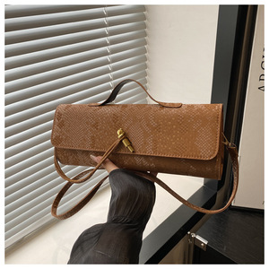 SH0313 Borsa a Mano da Donna Elegante e Portatile per Feste Serali <span class=keywords><strong>con</strong></span> Tracolla Rimovibile e Chiusura a Lucchetto - Product Image 4