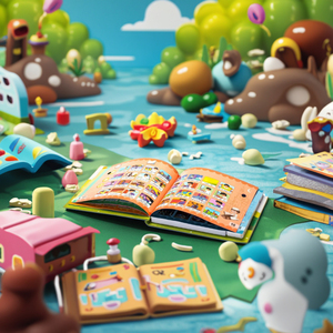 Libri Sonori Bilingue per Bambini Bao Han con Tocco Digitale, Libri Educativi con Storie in Arabo per Bambini - Product Image 2