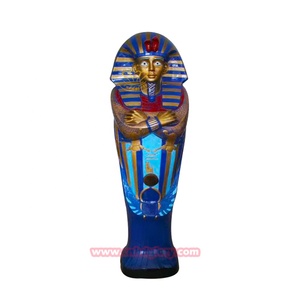 Estatua de Anubis de fibra de vidrio Escultura de dios egipcio antiguo en material de resina - Product Image 2