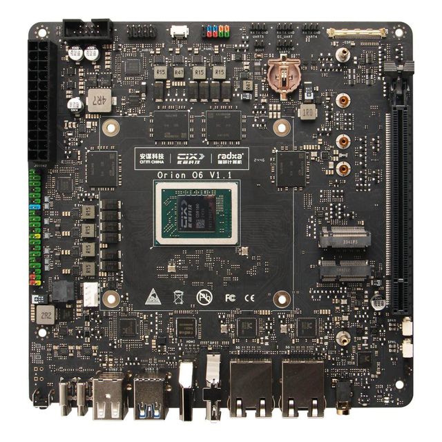 Radxa Orion O6 ARM V9 32GB RAM Open-source Motherboard Mini ITX AI PC Assembly Kit