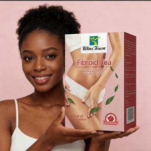 Tisane pour les fibromes et le bien-être utérin pour femmes, formule à base de plantes pour les soins féminins quotidiens - Product Image 1