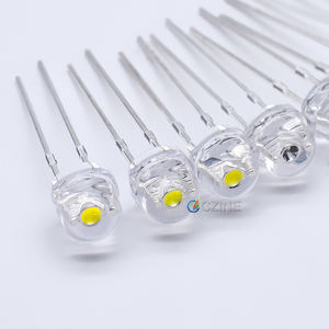 Czinlight पानी स्पष्ट पीले लाल हरे नीले रंग का ठंडा गर्म सफेद अल्ट्रा उच्च उज्ज्वल 1000 पीसी पैकेट स्ट्रेट 5 मिमी - Product Image 4