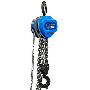 Tugas berat rantai Manual <span class=keywords><strong>Hoist</strong></span> 2 Ton 3mSteel rantai, rem ganda & 360 ° kait putar untuk garasi, pabrik, Dok mengangkat - Product Image 2