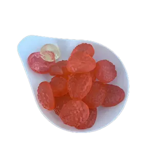 Sản Phẩm Mới Lột Kẹo Đào Hình Trái Cây Hương Vị Mềm Gummy Kẹo