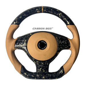Volante de Fibra de Carbono Forjado con Alcántara para <span class=keywords><strong>BMW</strong></span> <span class=keywords><strong>E46</strong></span> M3 <span class=keywords><strong>Touring</strong></span> Interior Coupw 320i 325i <span class=keywords><strong>328i</strong></span> 330i Ci Xi 2001 2002 2004 2005 - Product Image 2