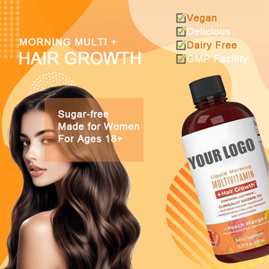 Özel marka vitaminleri kilo kazanç şurubu saç büyüme beyazlatma ve Anti-aging güzellik ürünleri biyotin vitamin takviyeleri - Product Image 4