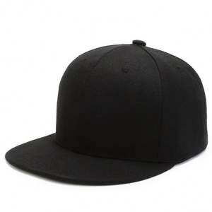 Vente en gros classique 6 panneaux Snap Back casquette Snapback personnalisée et vierge chapeau Snapback - Product Image 2