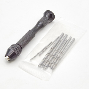 <b>Mini</b> Hand <b>Drill</b> 90mm Anti-Slip Texture Woodworking DIY Tool Straight Shank 16mm Tip - Product Image 3