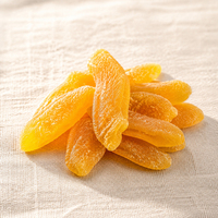 Gedroogde geconserveerde gele perzikplakjes in siroop, zoet, premium, dikke snijding, fruitsnack, bulk, groothandel, OEM, private label