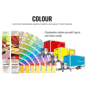 Blackser 3m 소형 푸드 트럭 트레일러 표준 야외 모바일 주방 커피 트럭 판매 솜사탕 - Product Image 6