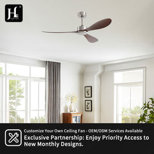 Factory Direct Reversible 3-Blade <b>Ceiling</b> <b>Fans</b> with DC Motor ABS Blades Without <b>Lights</b> and Remote for Bedroom Living Room - Product Image 6