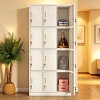 Casier métallique sur mesure à plusieurs portes, résistant à la rouille et durable, structure dissolvable, vente directe du fabricant