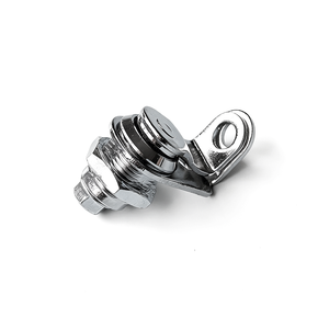Serrure à came rotative en alliage de zinc chromé sans clé certifiée ISO9001 Modèle 29418 pour armoire, tiroir, meuble ou <span class=keywords><strong>crochet</strong></span> de penderie - Product Image 2