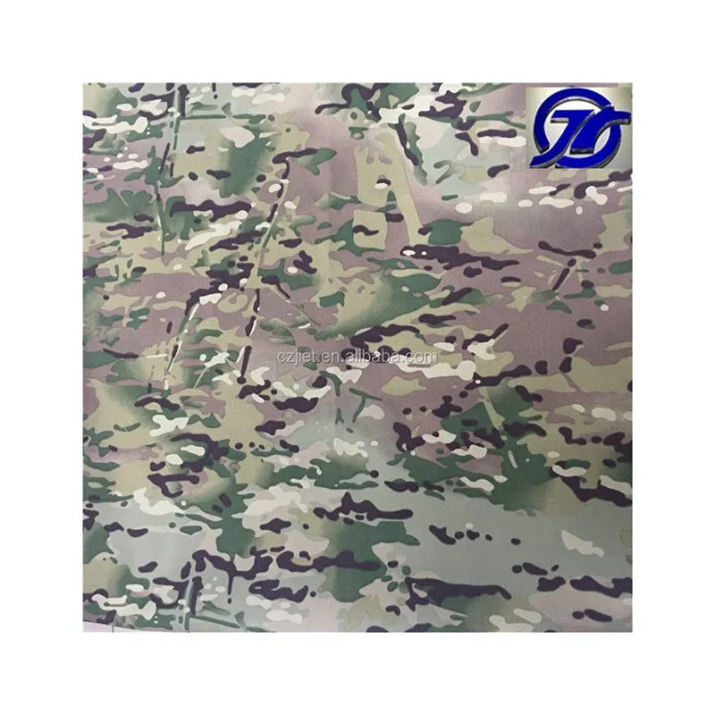 1000d Aty Pu Coated Water Resistant Camouflage Printed Oxford Cordura Fabric