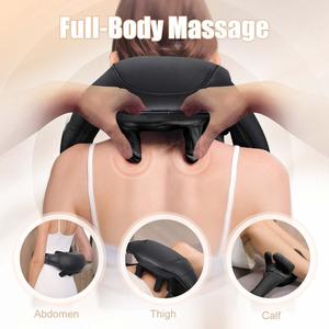 6d Kneten Schulter Nacken Rücken <span class=keywords><strong>massage</strong></span> gerät mit Heiz funktion Deep Tissue Body Aku punkt <span class=keywords><strong>Massage</strong></span> Büro Weihnachts geschenk - Product Image 2