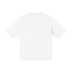 T-shirt pour homme 100% coton, col rond ample, couleur unie, décontracté, manches courtes, coupe décontractée, basique pour tous les jours - Product Image 5