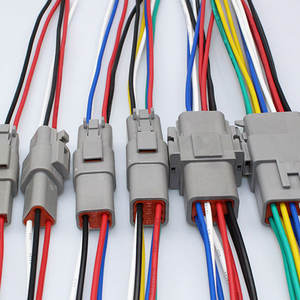 الألمانية DT 8 دبوس <span class=keywords><strong>2</strong></span>/3/4/6/8 دبوس للماء الإناث و الذكور Dt سلك تسخير السيارات موصلات Dt06-8s - Product Image 2