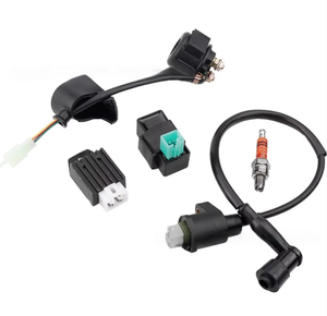 Pack d'<span class=keywords><strong>allumage</strong></span> haute tension pour moto tout-terrain, VTT, véhicule <span class=keywords><strong>de</strong></span> plage 50-110cc, avec bougie et redresseur demi-onde - Product Image 4
