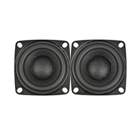 Mini haut-parleur étanche à gamme complète avec aimant NdFeB 1 "trou de montage 30W armoire métallique certifiée CE/FCC/ROHS
