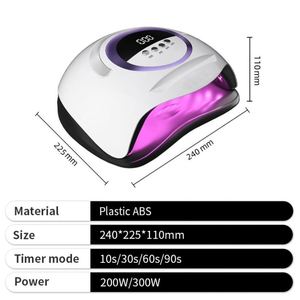 2025 Factory Price Lamp <b>Led</b> Portable Salon 72Led Bead Hand-Held Uv Curing Dryer Gel Nail <b>Light</b> for Home - Product Image 2