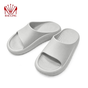 Pantuflas cómodas de plataforma EVA con suela gruesa y flexible con soporte para el arco del pie, para interiores, exteriores y baño. - Product Image 2