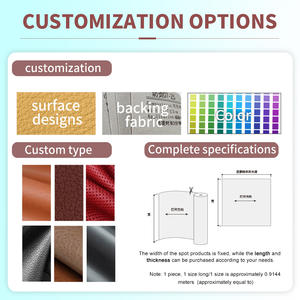 Искусственная Кожа автокресло 1,4 мм толщина микрофибра наппа кожа для автомобиля - Product Image 4