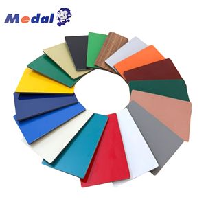 Revêtement extérieur en composite ACP d'usine directe, feuille PE PVDF Alucobond avec service OEM - Product Image 1