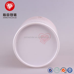 Manufacturer's Empty Cardboard Cosmetic Cream Round Box <b>Glossy</b> Lamination Printed Made of Art <b>Paper</b> for Plastic Bottle Packaging - Product Image 5