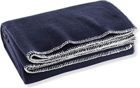 Couverture ignifuge de premiers soins tricotée en laine motif solide vert olive pour avions