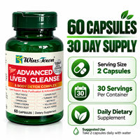 Capsules de soutien hépatique au Chardon-Marie, Curcuma, Pissenlit et Artichaut – Complément Herbal Quotidien Antioxydant pour le Bien-être et la Détoxification