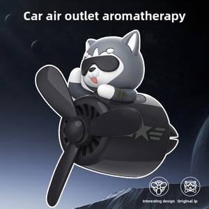 Diffuseur d'air frais transfrontalier pour voiture, petit ventilateur <span class=keywords><strong>de</strong></span> climatisation pour grille d'aération, décoration ABS, accessoire intérieur parfumé, fournitures pour ventilateur - Product Image 5