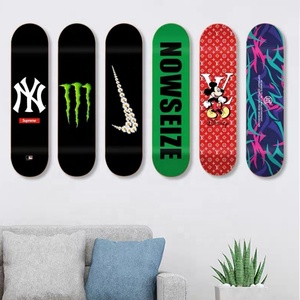 JIESEN Vente chaude Planche de skateboard personnalisée 8/8,25 pouces Tech <span class=keywords><strong>Deck</strong></span> pour décoration murale artistique Planche de skateboard vierge <span class=keywords><strong>pas</strong></span> chère - Product Image 3