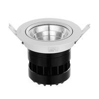 Prix des spots bon marché piles de haute qualité 220 volts cob led projecteur cristal à l'honneur 25w led plafonnier
